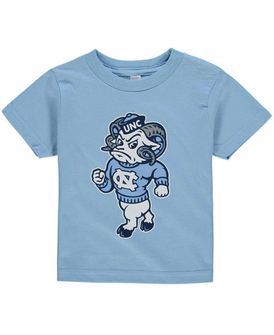 Two Feet Ahead Infant Boys And Girls Carolina Blue North Carolina Tar Heels Big Logo T-shirt In Carolina Blue