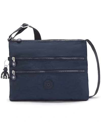 Shop Kipling Handbag Alvar Crossbody Bag In Bluebleu