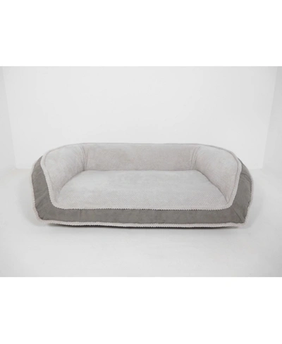 Shop Arlee Home Fashions Closeout! Arlee Deep Seated Lounger Sofa And Couch Style Pet Bed, Small In Charcoal Gray