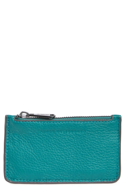 Shop Aimee Kestenberg Melbourne Leather Wallet In Rainforest Green