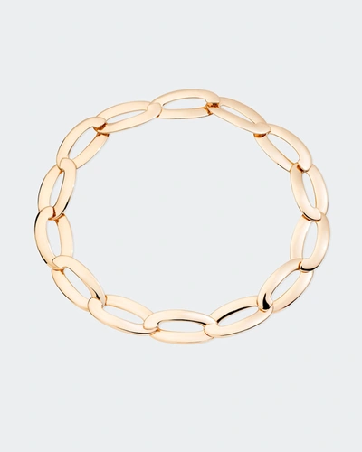 Shop Vhernier Olimpia Necklace In Pink Gold