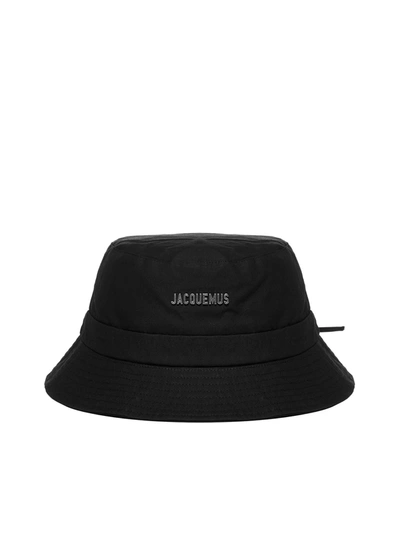 Shop Jacquemus Hat In Nero