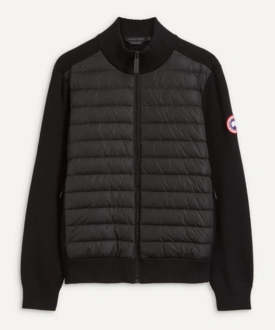 Canada Goose Hybridge Knit Packable Jacket In Black | ModeSens