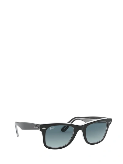 Shop Ray Ban Unisex Ray-ban Rb2140 Black On Transp