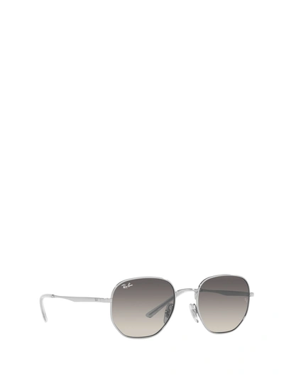 Shop Ray Ban Unisex Ray-ban Rb3682 Silver Unisex S