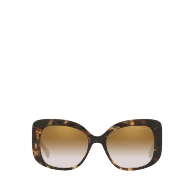 Shop Giorgio Armani Ar8150 Yellow Tortoise Female Sunglasses