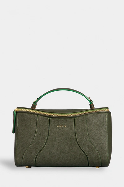 Shop Mietis Angie Khaki Green Bag