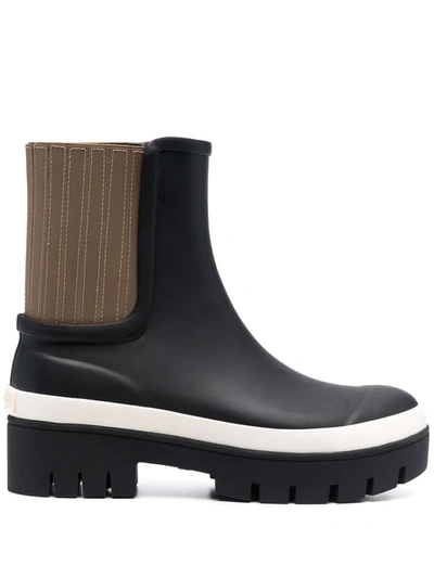 Shop Tory Burch Foul Weather Ankle Boots In Schwarz