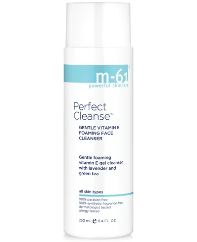 Shop M-61 By Bluemercury Perfect Cleanse Gentle Vitamin E Foaming Face Cleanser, 8.4 Oz.