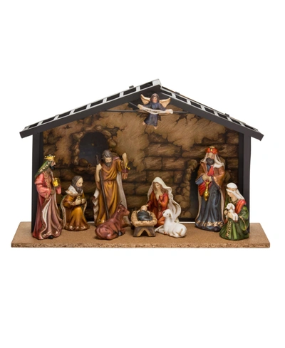 Kurt Adler 3.5-5-inch Porcelain 10-piece Nativity Set