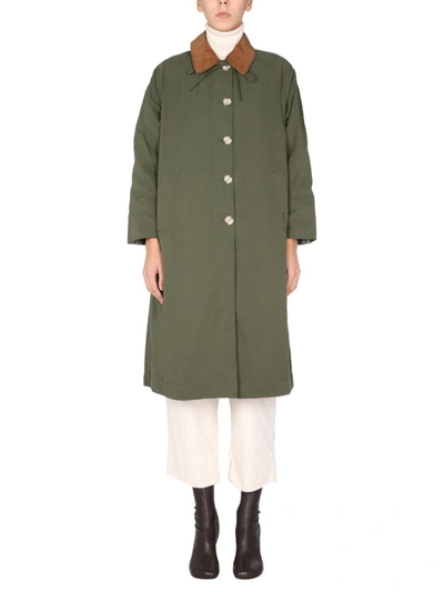 Barbour By Alexa Chung Jackie Casual Jacket In Wilderness Green Ancient |  ModeSens