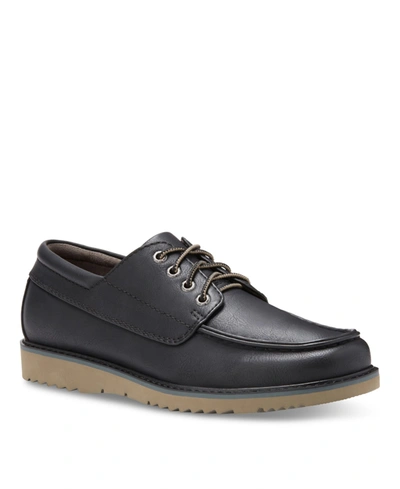 Shop Eastland Shoe Men's Jed Moc Toe Oxford Shoes In Black