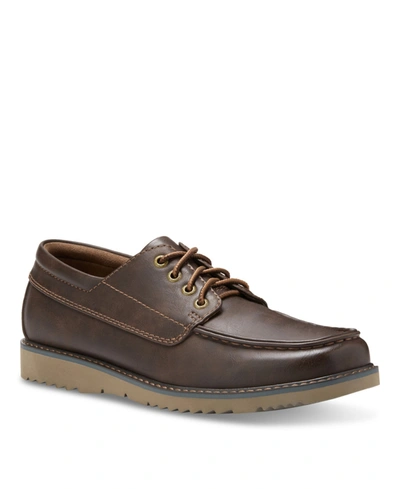 Shop Eastland Shoe Men's Jed Moc Toe Oxford Shoes In Brown