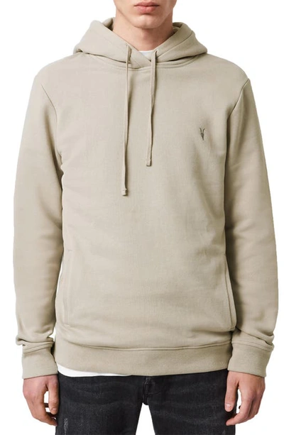 Shop Allsaints Raven Hoodie In Toasted Taupe