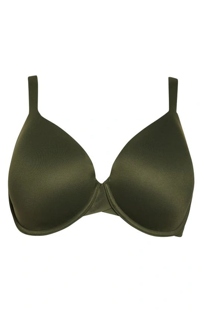 Shop Calvin Klein Perfectly Fit Modern Underwire T-shirt Bra In Msl Fatigues