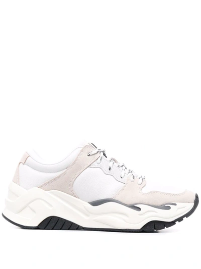 Shop Just Cavalli Chunky-sole Low-top Sneakers In White