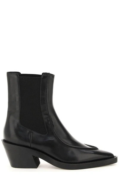 Shop Khaite Charleston Ankle Boots In Black