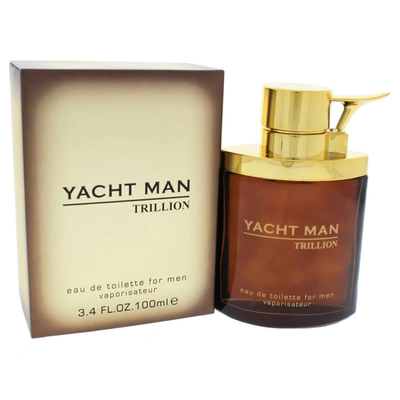 Shop Myrurgia Yacht Man Trillion By  For Men - 3.4 oz Edt Spray In N/a