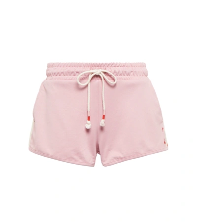 Shop The Upside Nina Mid-rise Shorts In Rose