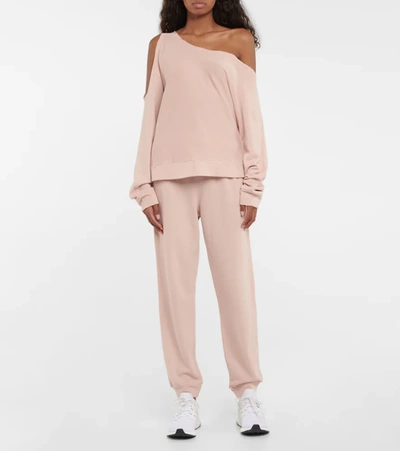 Shop Lanston Sport Porter Cotton-blend Sweatpants In Blush