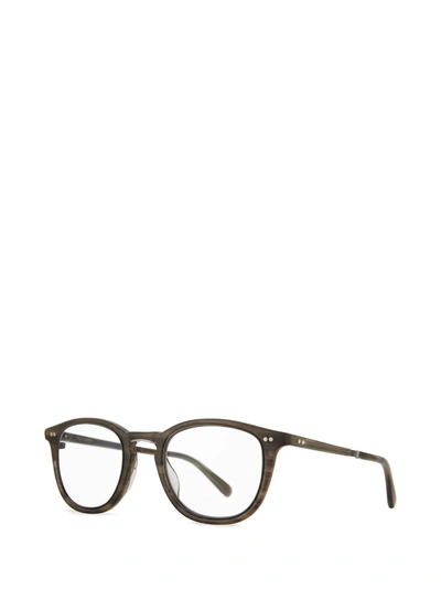 Shop Mr Leight Mr. Leight Eyeglasses In Greywood - Pewter