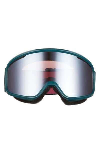 Shop Smith Vogue 185mm Snow Goggles In Everglade / Ignitor Mirror
