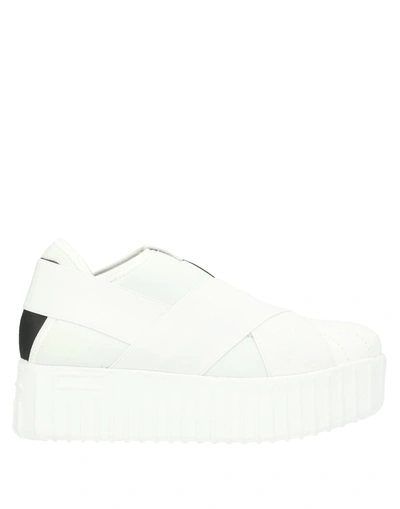 Shop Fessura Sneakers In White
