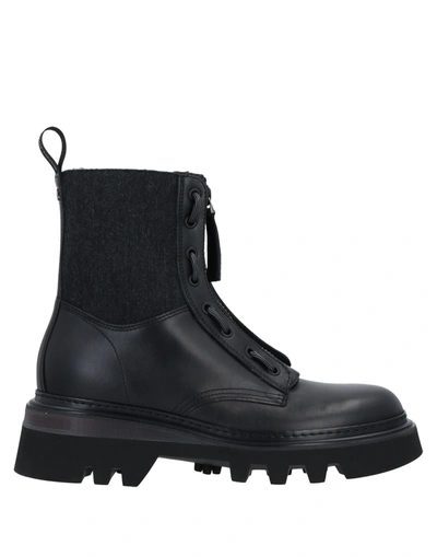 Woolrich Logger Boots In Black
