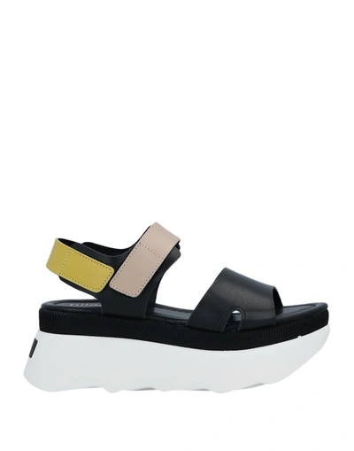 Shop Nila & Nila Sandals In Black