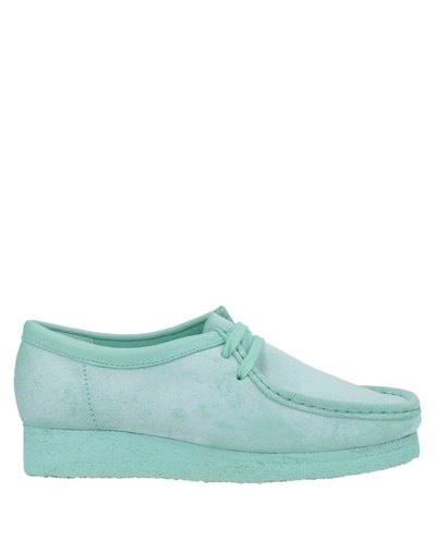 overse Glæd dig Muligt Clarks Originals Wallabee Suede Lace-up Shoes In Blue | ModeSens