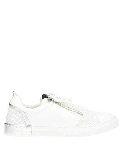 Shop Francesco Milano Sneakers In White