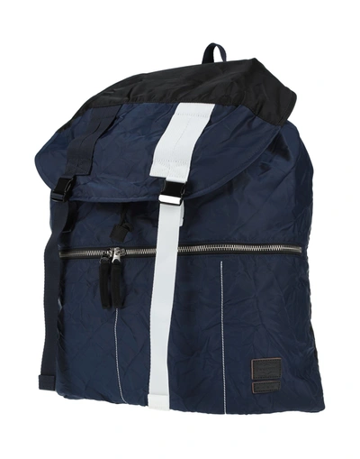 Shop Marni X Porter Backpacks In Dark Blue