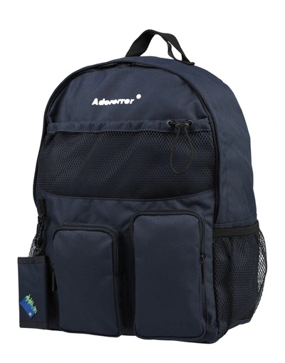 Shop Ader Error Backpacks In Dark Blue