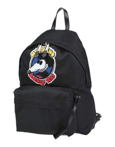 Shop Moschino Backpacks In Black