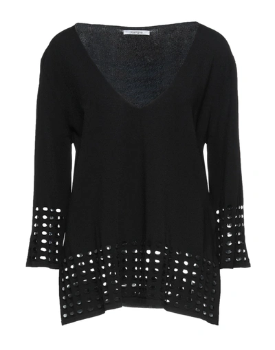 Shop Kangra Cashmere Kangra Woman Sweater Black Size 10 Viscose, Polyester