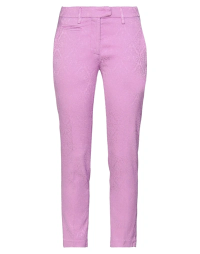 Shop Dondup Woman Pants Pink Size 29 Cotton, Viscose, Elastane
