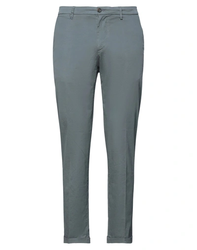 Shop Re-hash Re_hash Man Pants Lead Size 32 Cotton, Elastane In Grey