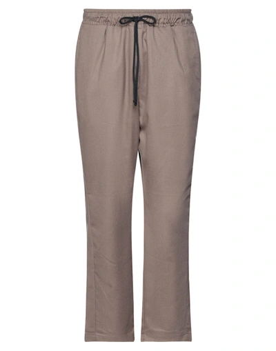 Shop Derriere Heritage Co. Man Pants Khaki Size Xl Polyester, Viscose, Elastane In Beige