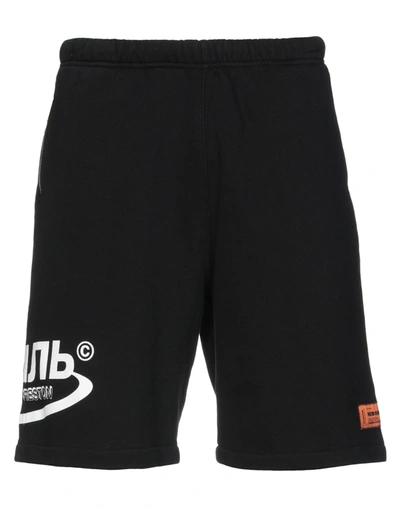 Shop Heron Preston Shorts & Bermuda Shorts In Black