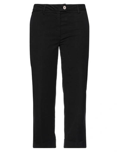 Shop Re-hash Re_hash Woman Pants Black Size 30 Lyocell, Cotton, Elastane