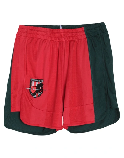 Shop Mcq By Alexander Mcqueen Shorts & Bermuda Shorts In Red