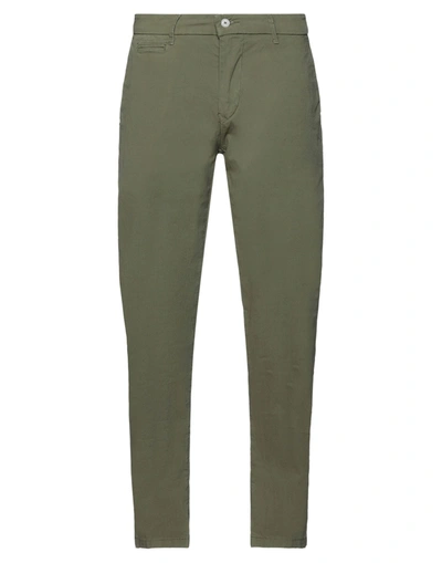 Shop 0/zero Construction Man Pants Military Green Size 30 Cotton, Elastane
