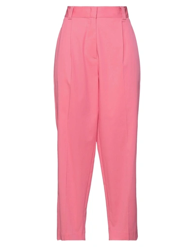 Shop Merci .., Woman Pants Pink Size 4 Cotton, Elastane