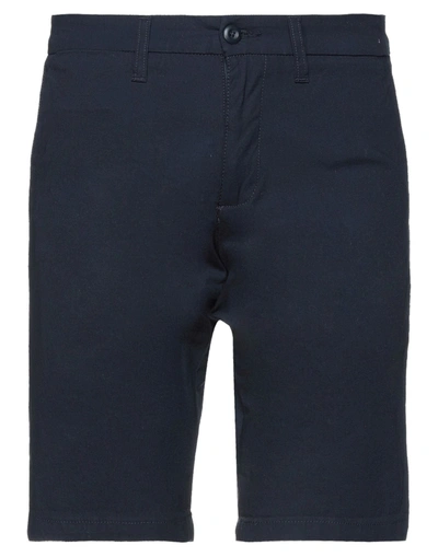 Shop Carhartt Man Shorts & Bermuda Shorts Midnight Blue Size 29 Cotton, Elastane