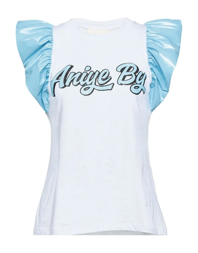 Shop Aniye By Woman T-shirt White Size 10 Cotton, Polyester, Polyurethane
