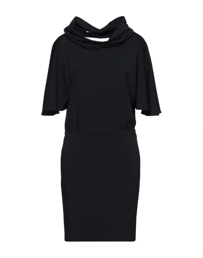 Shop Sadey With Love Woman Mini Dress Black Size S Acetate, Polyamide, Elastane