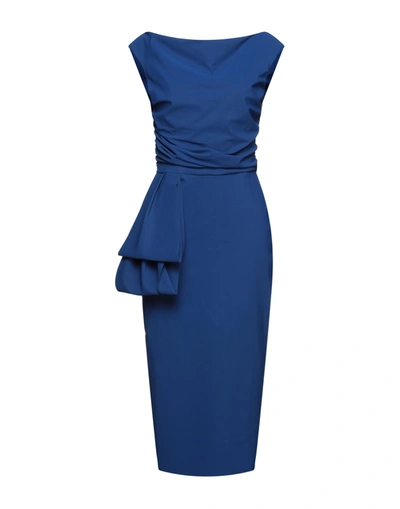 Shop Chiara Boni La Petite Robe Midi Dresses In Blue