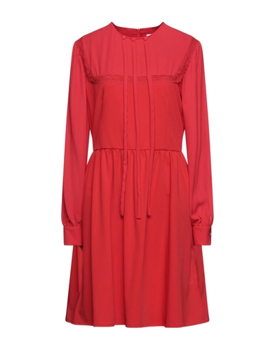 Shop Be Blumarine Woman Mini Dress Red Size 6 Polyester