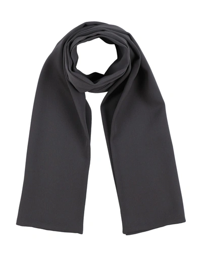 Tom Ford Scarves In Steel Grey