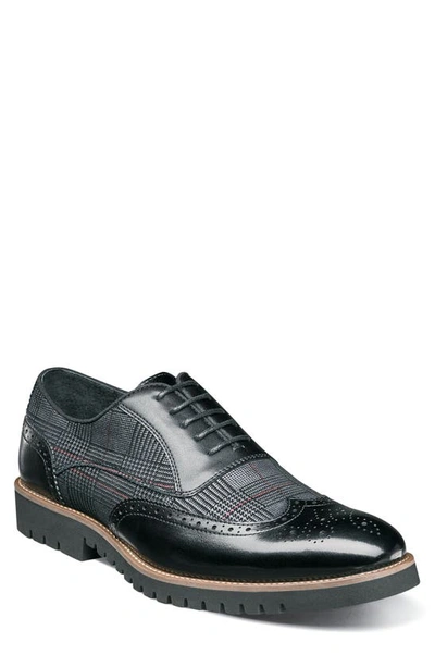 Stacy adams men's baxley wingtip oxfords deals